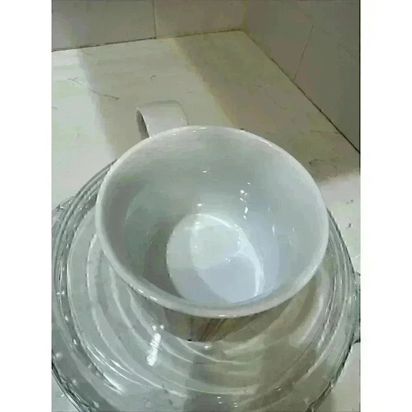 Starbucks Vertical Rainbow Stripe Mug 13oz Pre-owned 2008 Retired - Picture 9 of 10